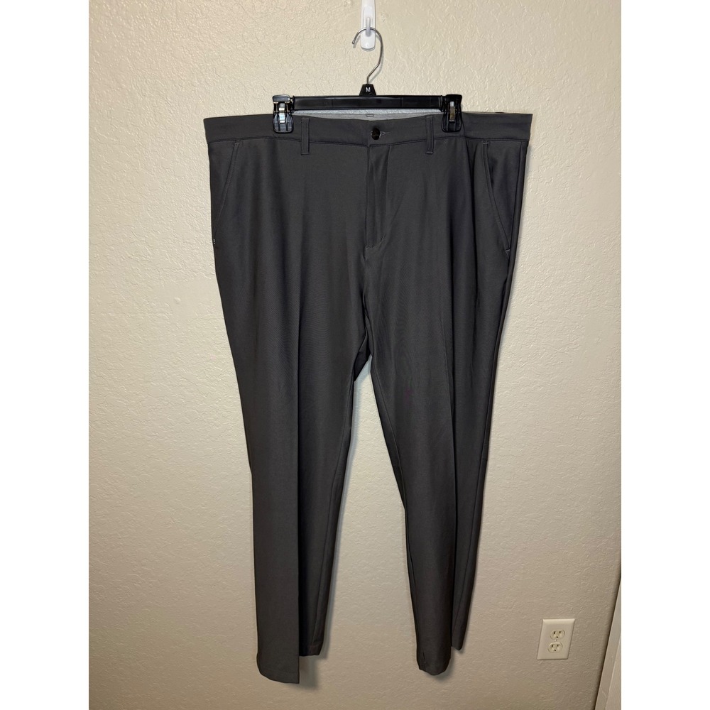 Adidas Golf Pants Mens 40x32 Gray Lightweight Athletic Performance - Picture 1 of 3